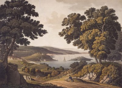 George Town és szövetségi város, vagy Washington városa, 1801 (akvatinta) alkotó: George Beck